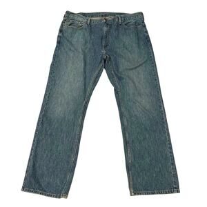 Levis 559 Jeans Mens Size 42x34 Blue Relaxed Fit Straight Distressed 100% Cotton